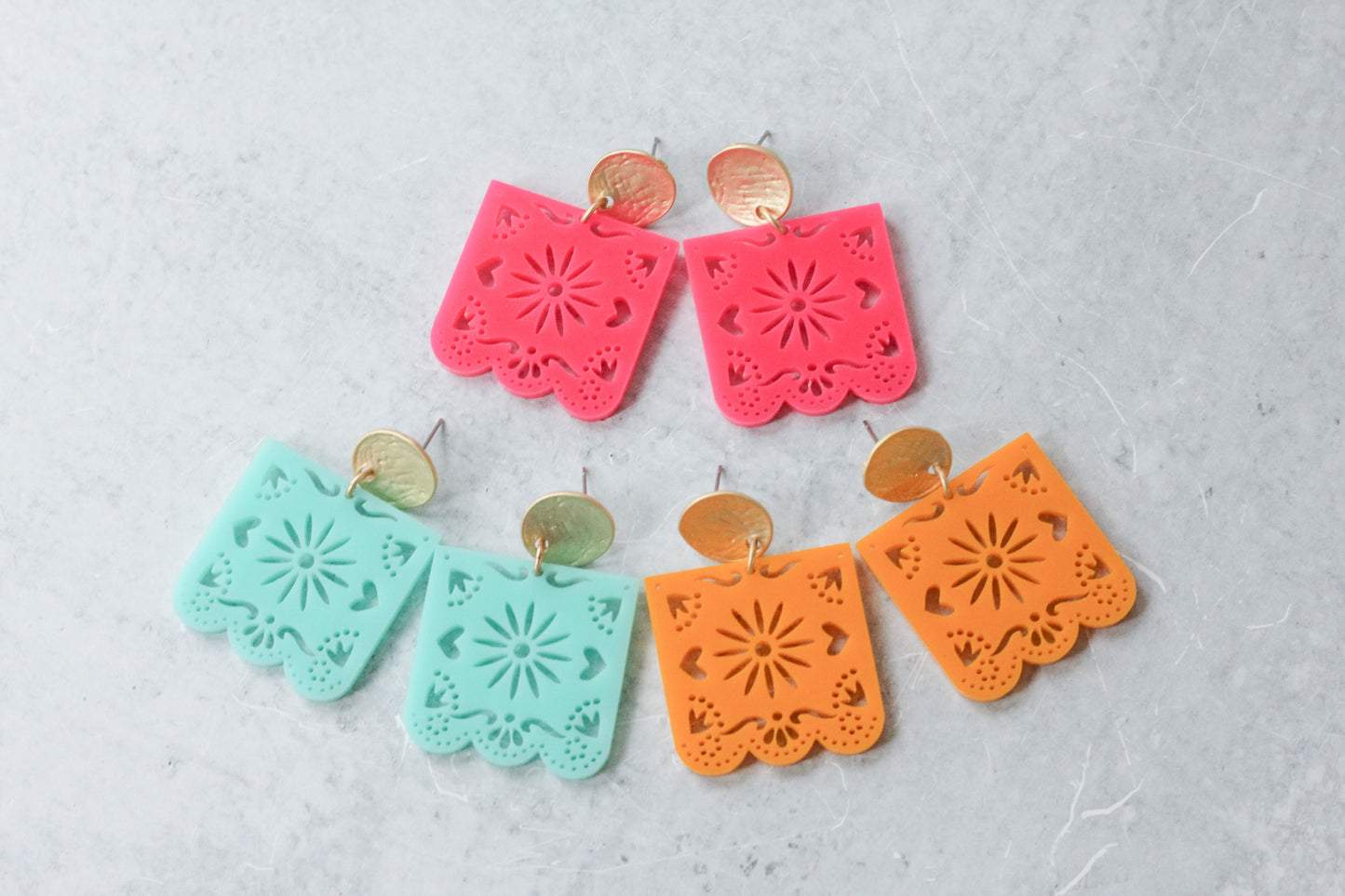 Papel Picado Earrings