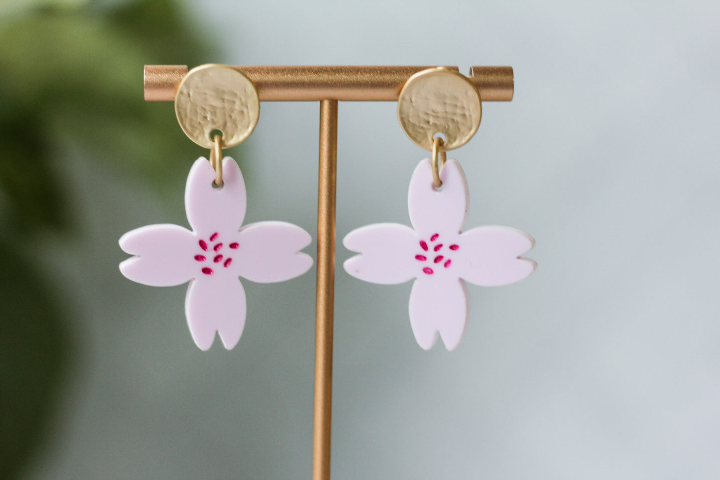 Quatrefoil Flower Earrings