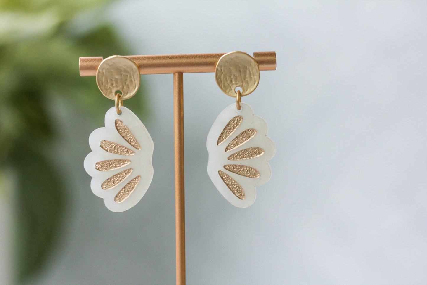 Butterfly Fan Earrings