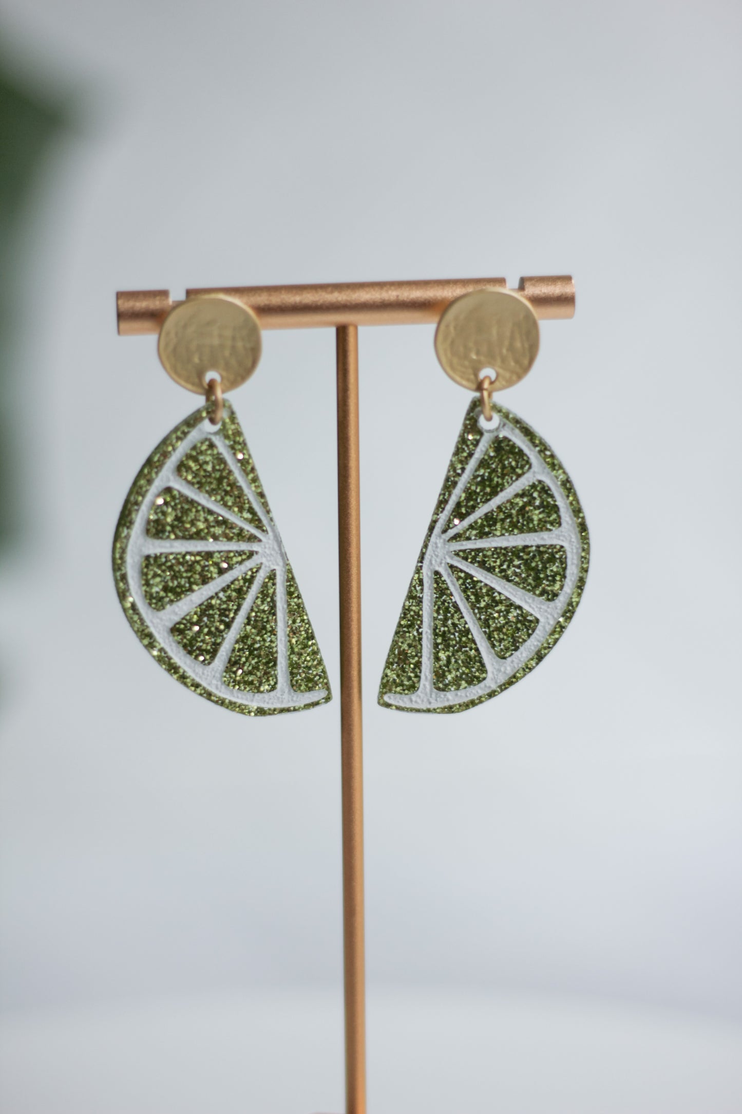 Lime Slice Earrings