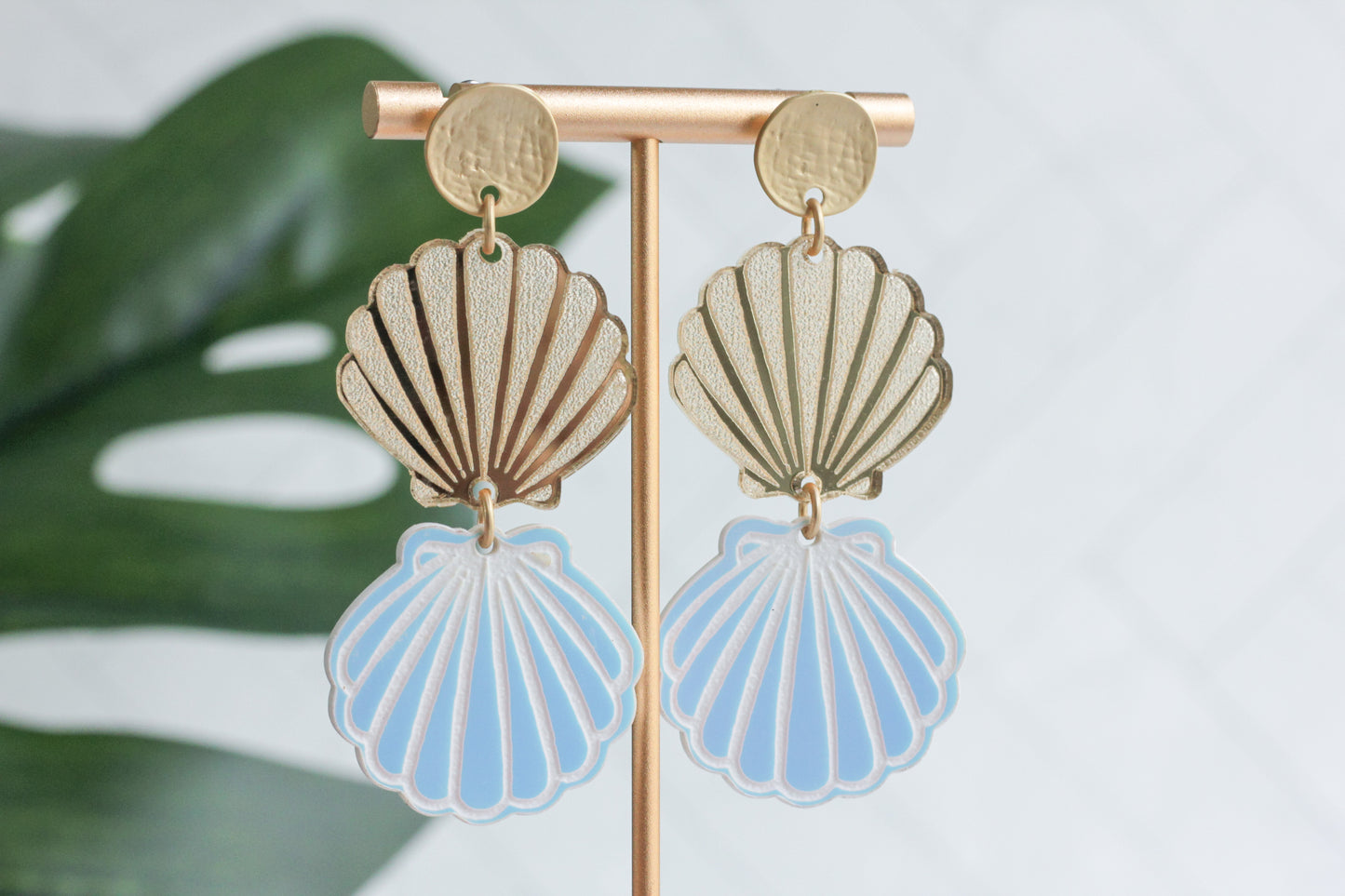 Beach Babe Shell Earrings