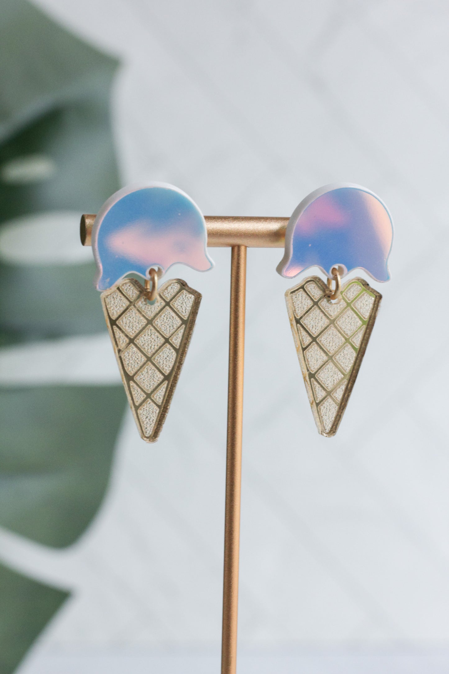 Ice Cream Cone Earrings