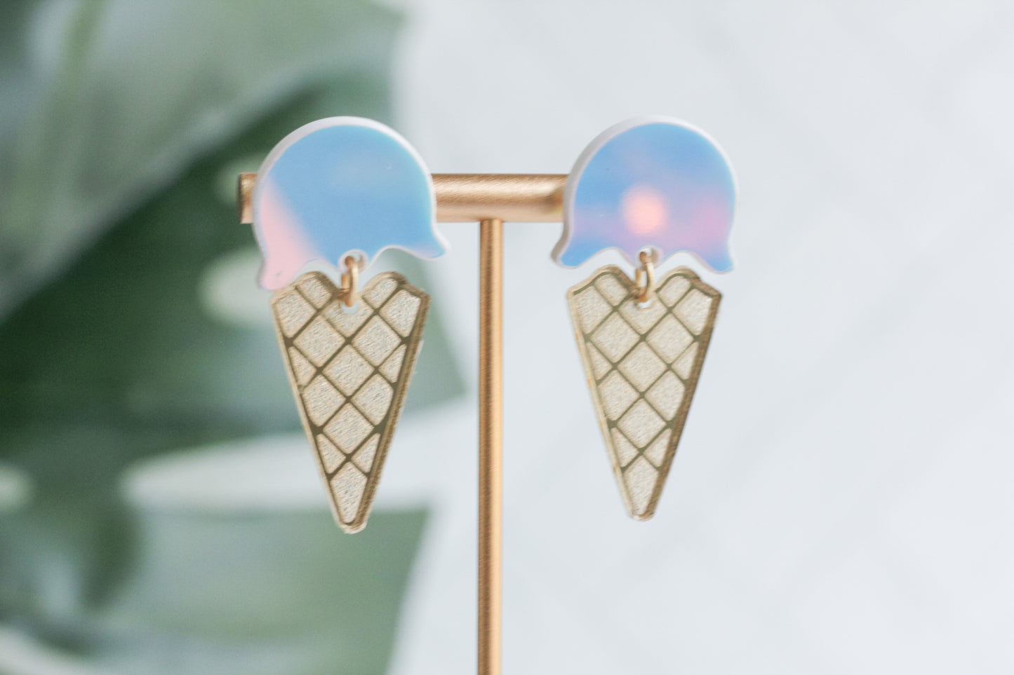 Ice Cream Cone Earrings