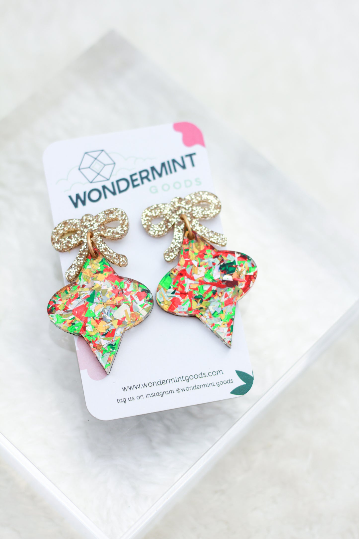 Confetti Ornament Acrylic Earrings