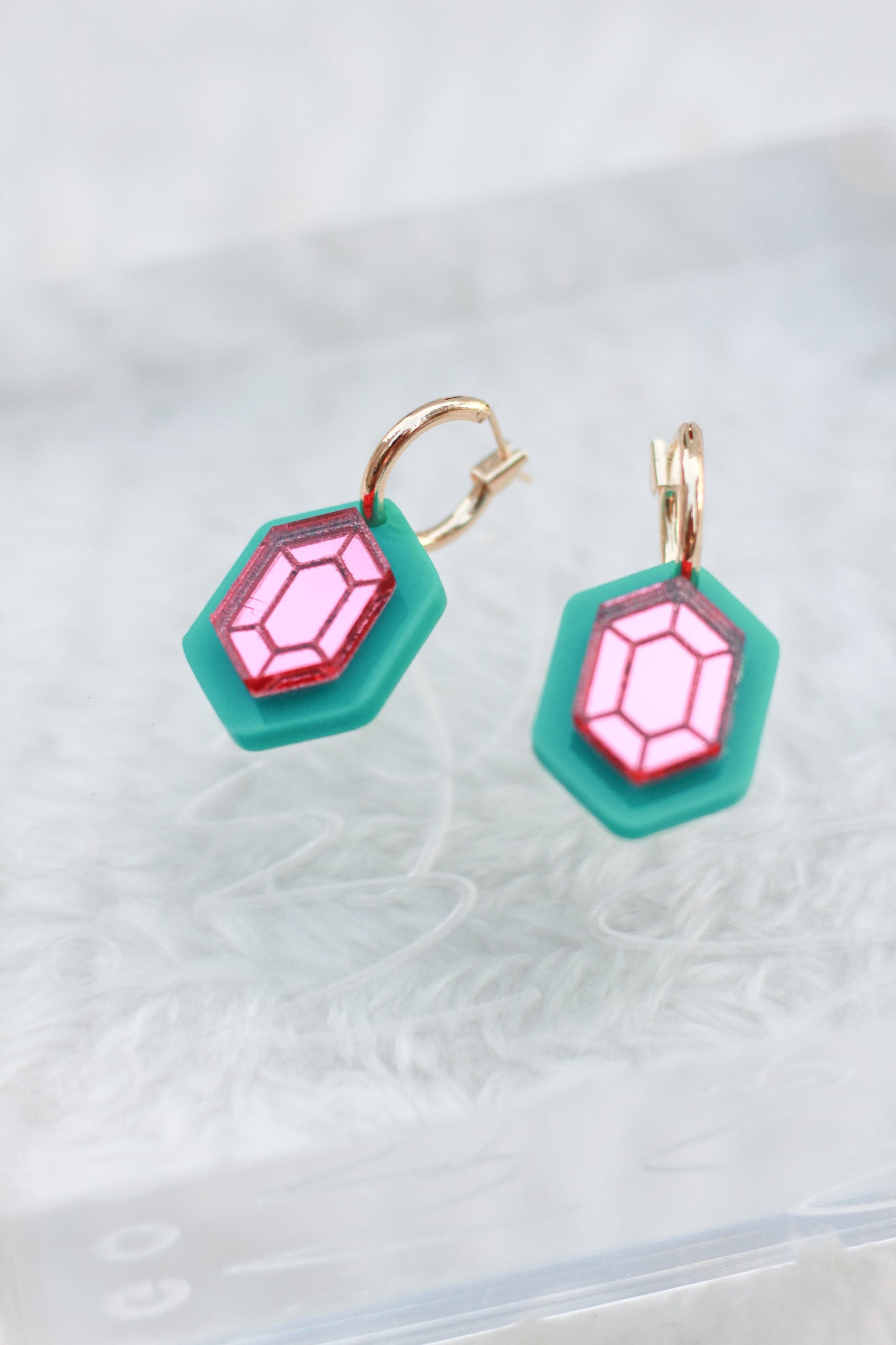 "You're a gem" Hoop Earrings