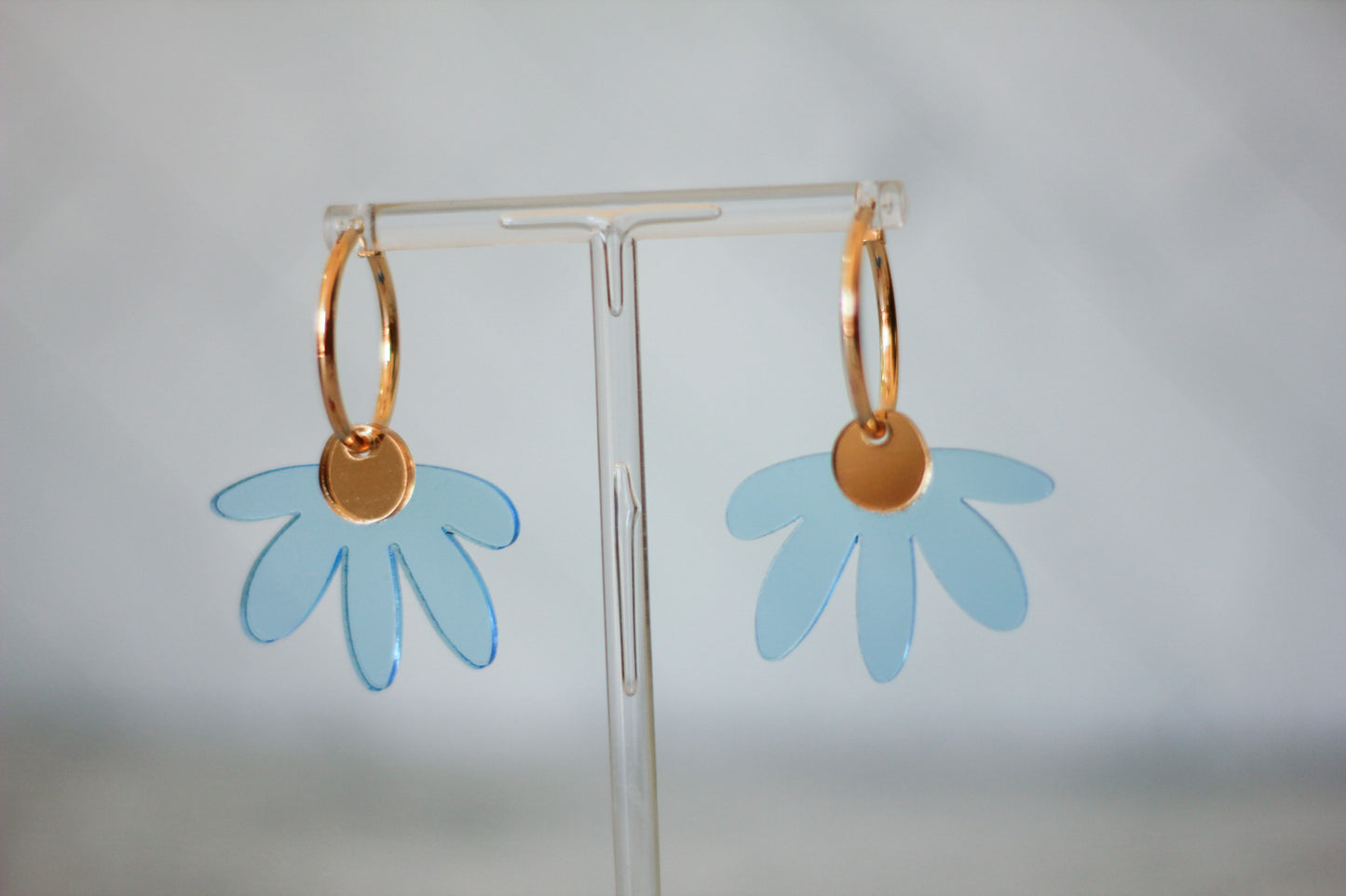 Petal Hoop Earrings