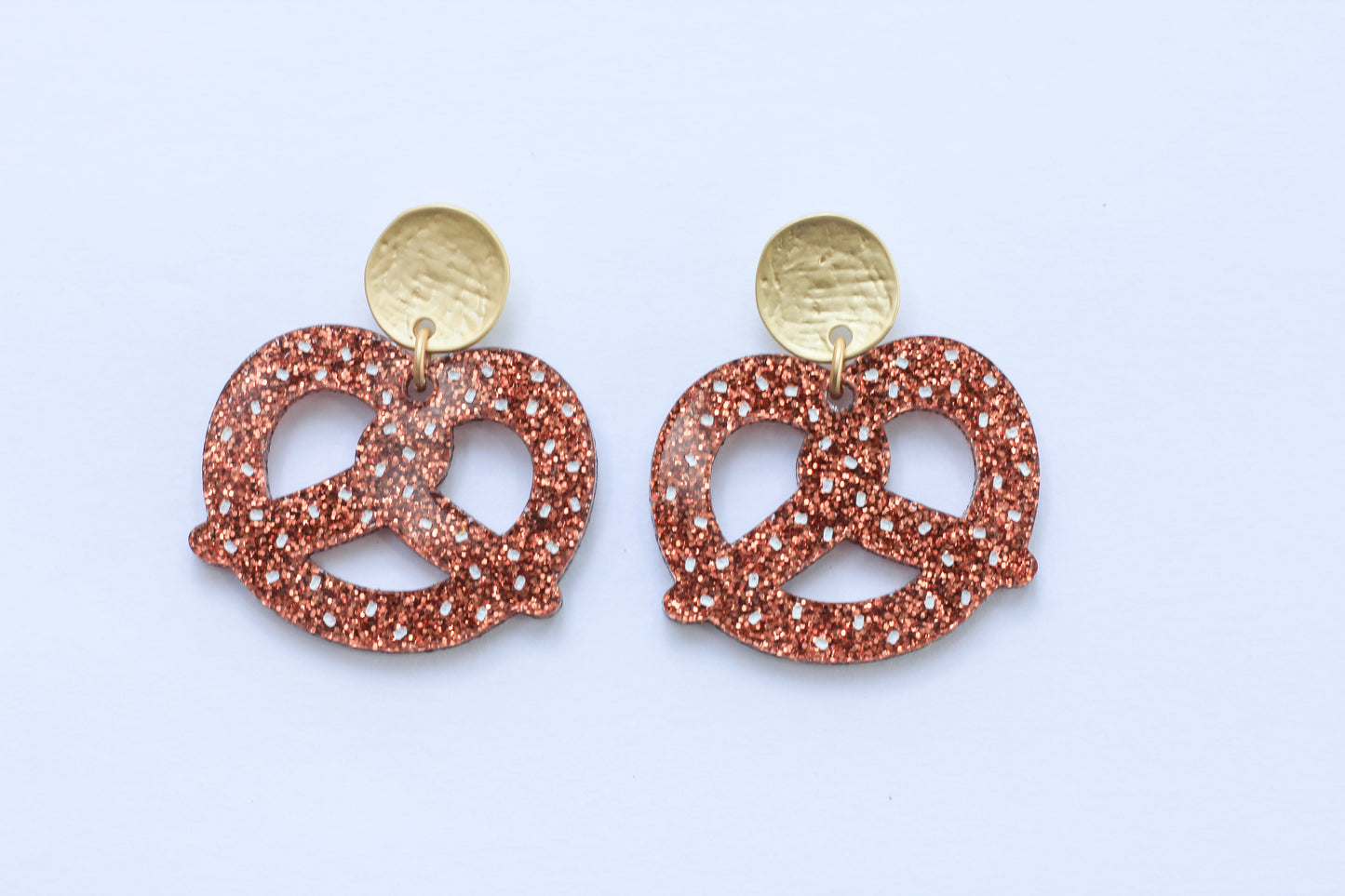 Pretzel Earrings