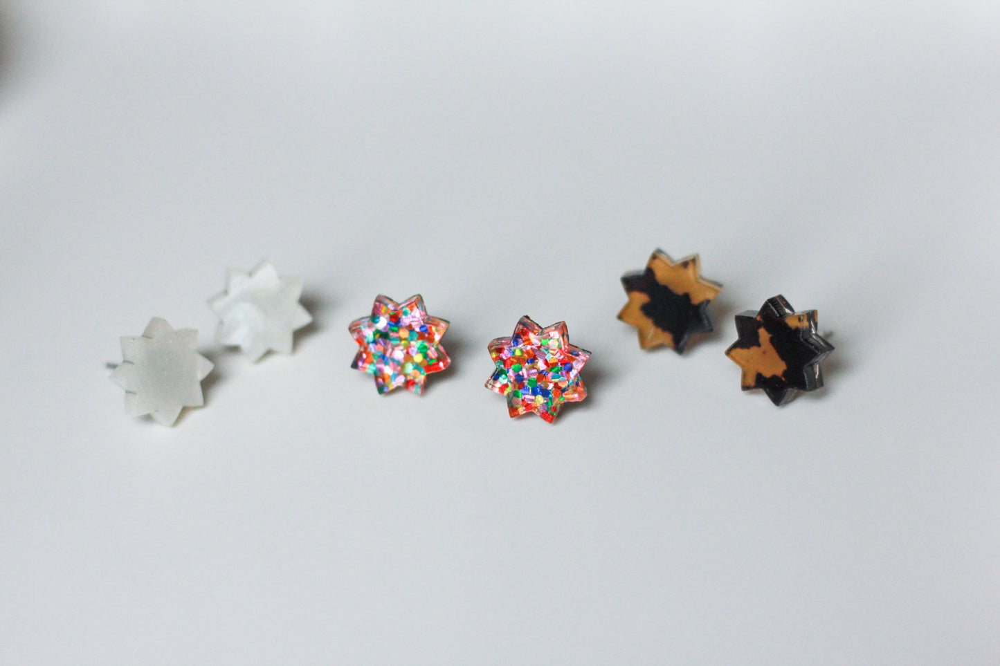Octagram Stud Earrings