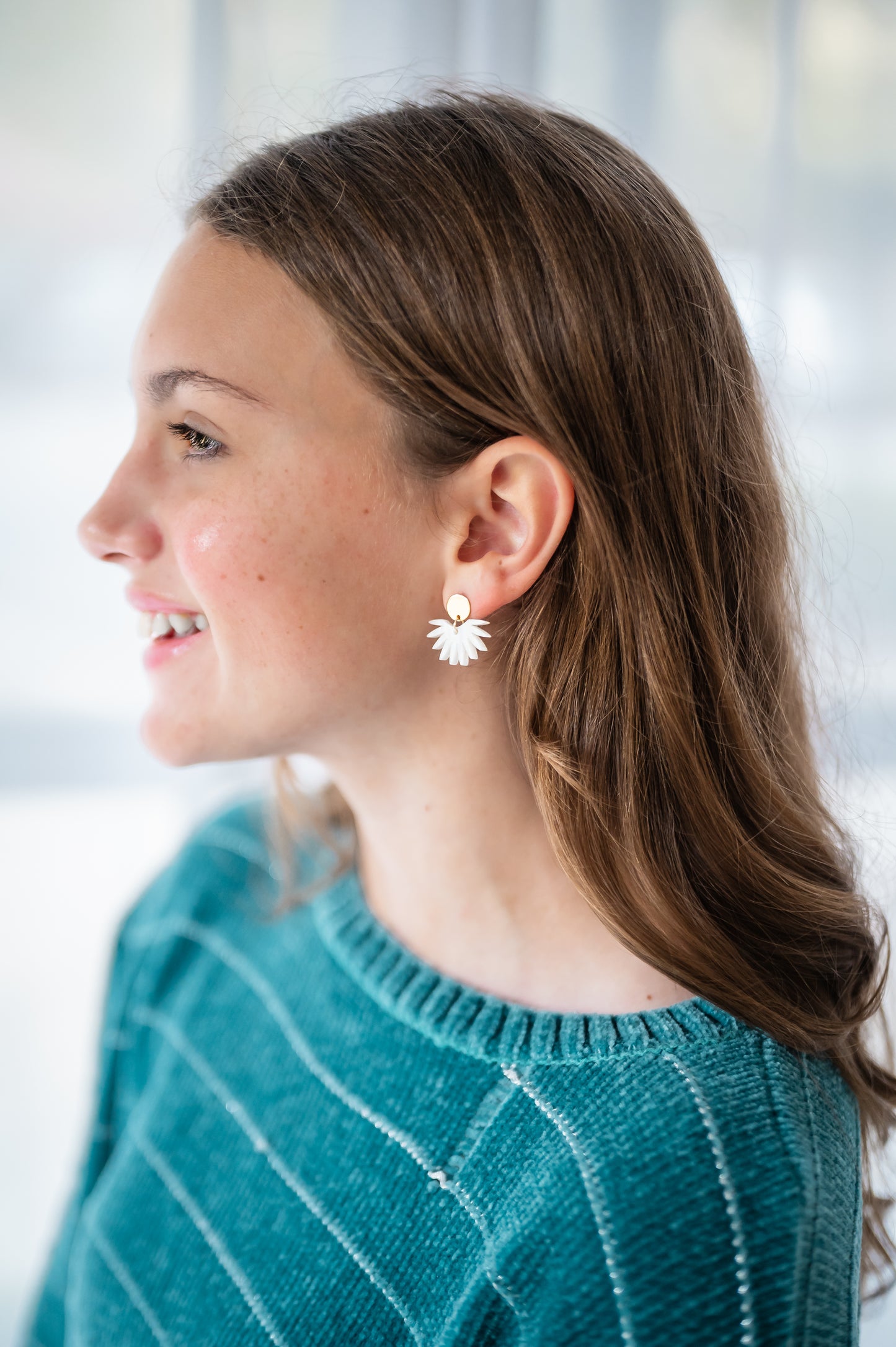 Mini Fan Earrings