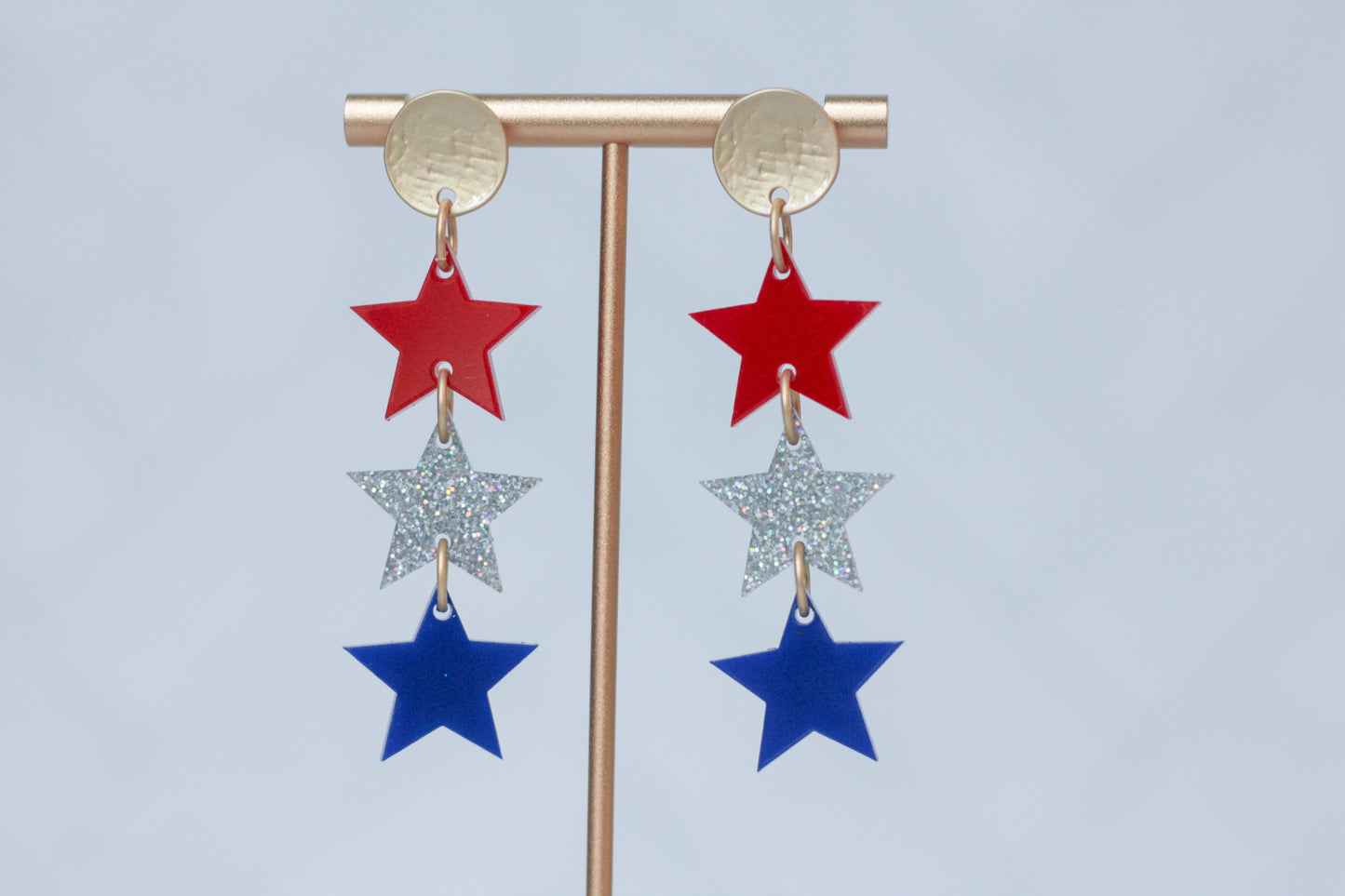Star Spangled Drop Earrings