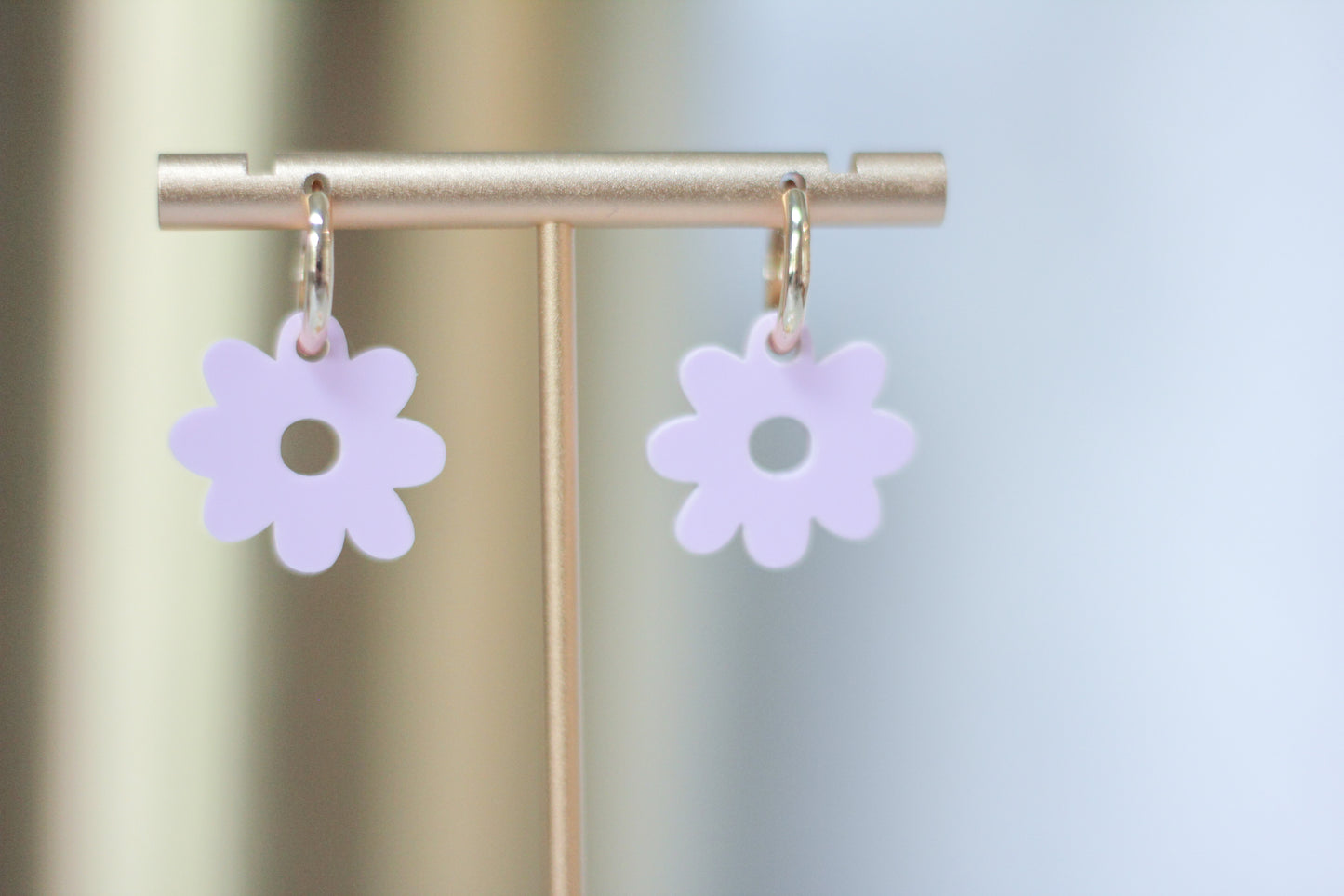Huggie Hoop Charm Earrings