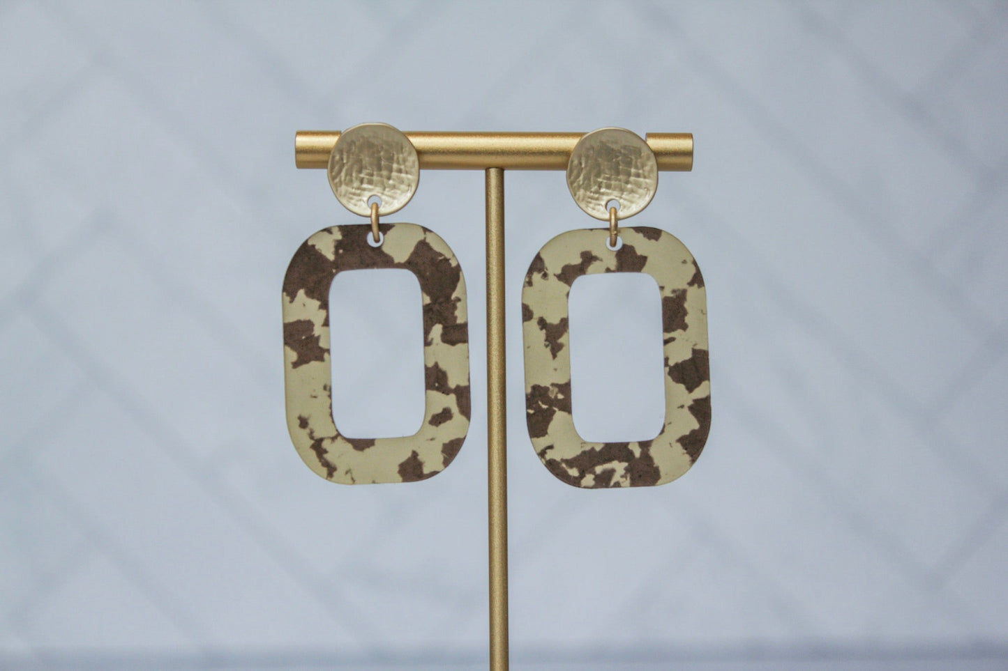 The Rachel - Rectangle Acrylic Earrings