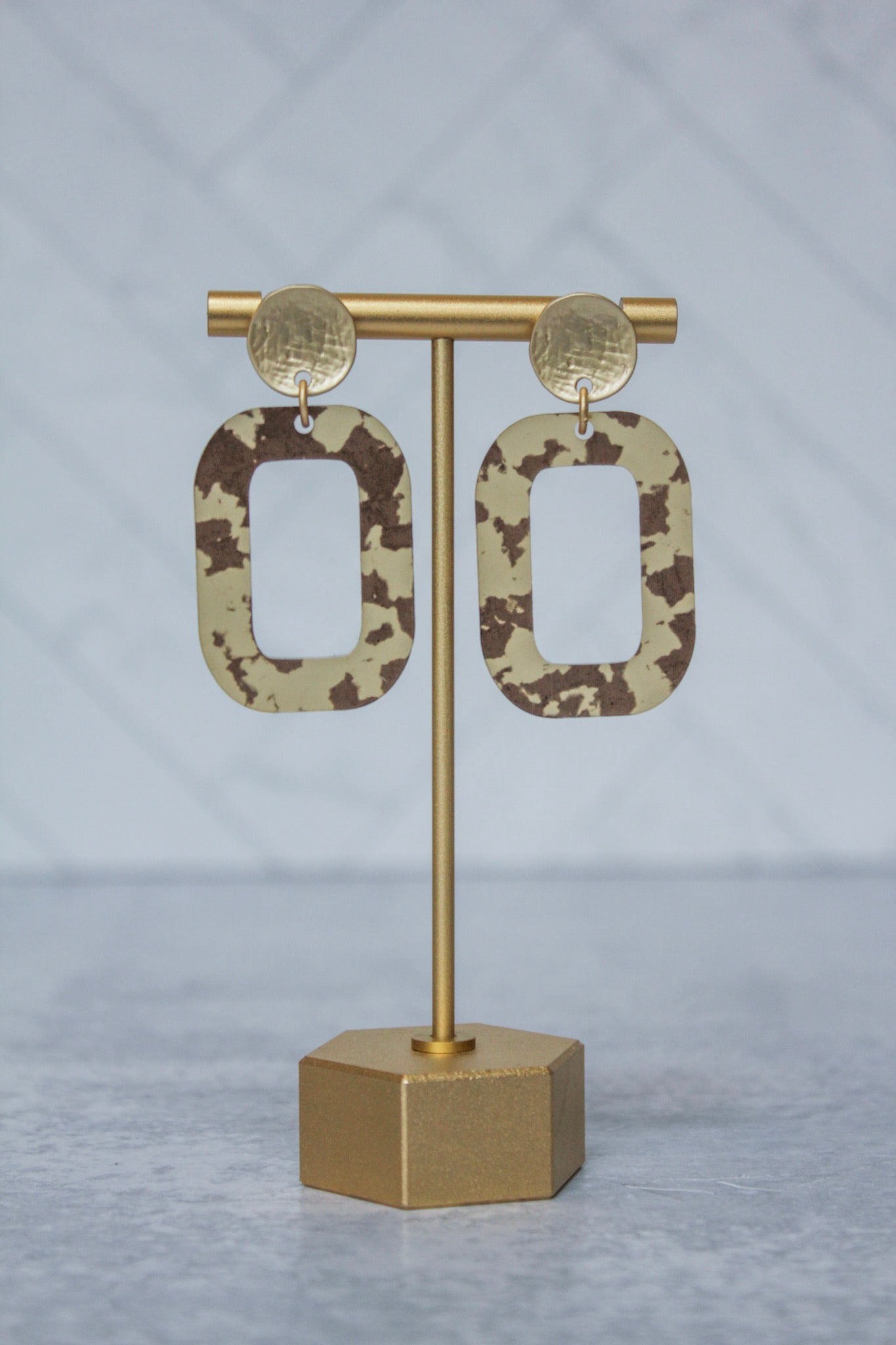 The Rachel - Rectangle Acrylic Earrings