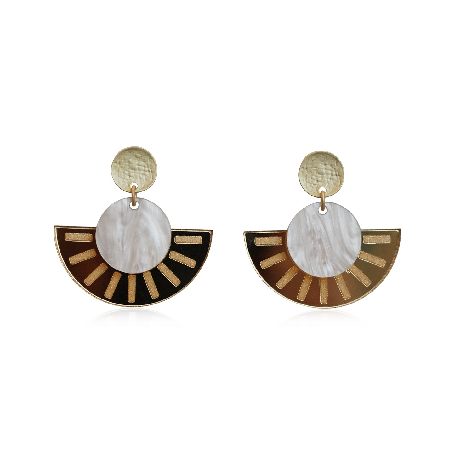 Starburst Fan Earrings