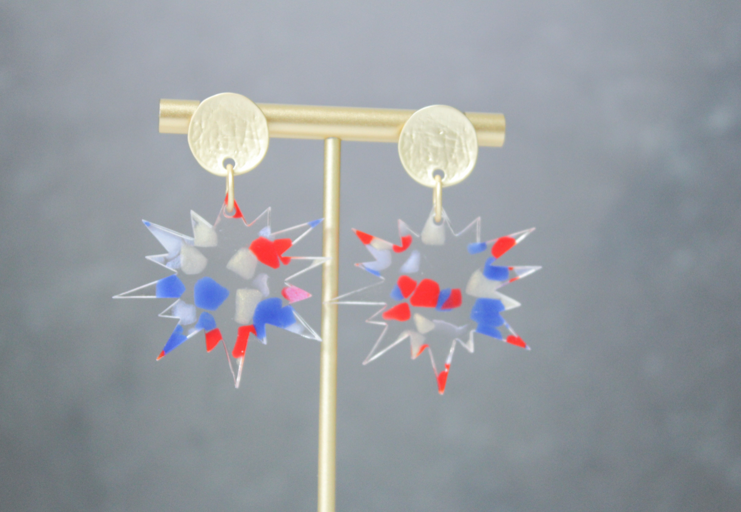 4th of July Boom Earrings