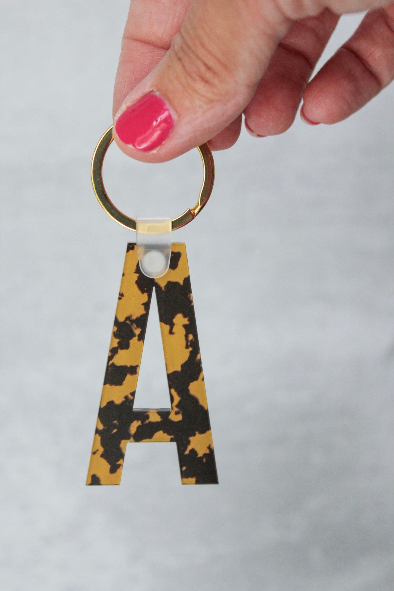 Acrylic Letter Keychain