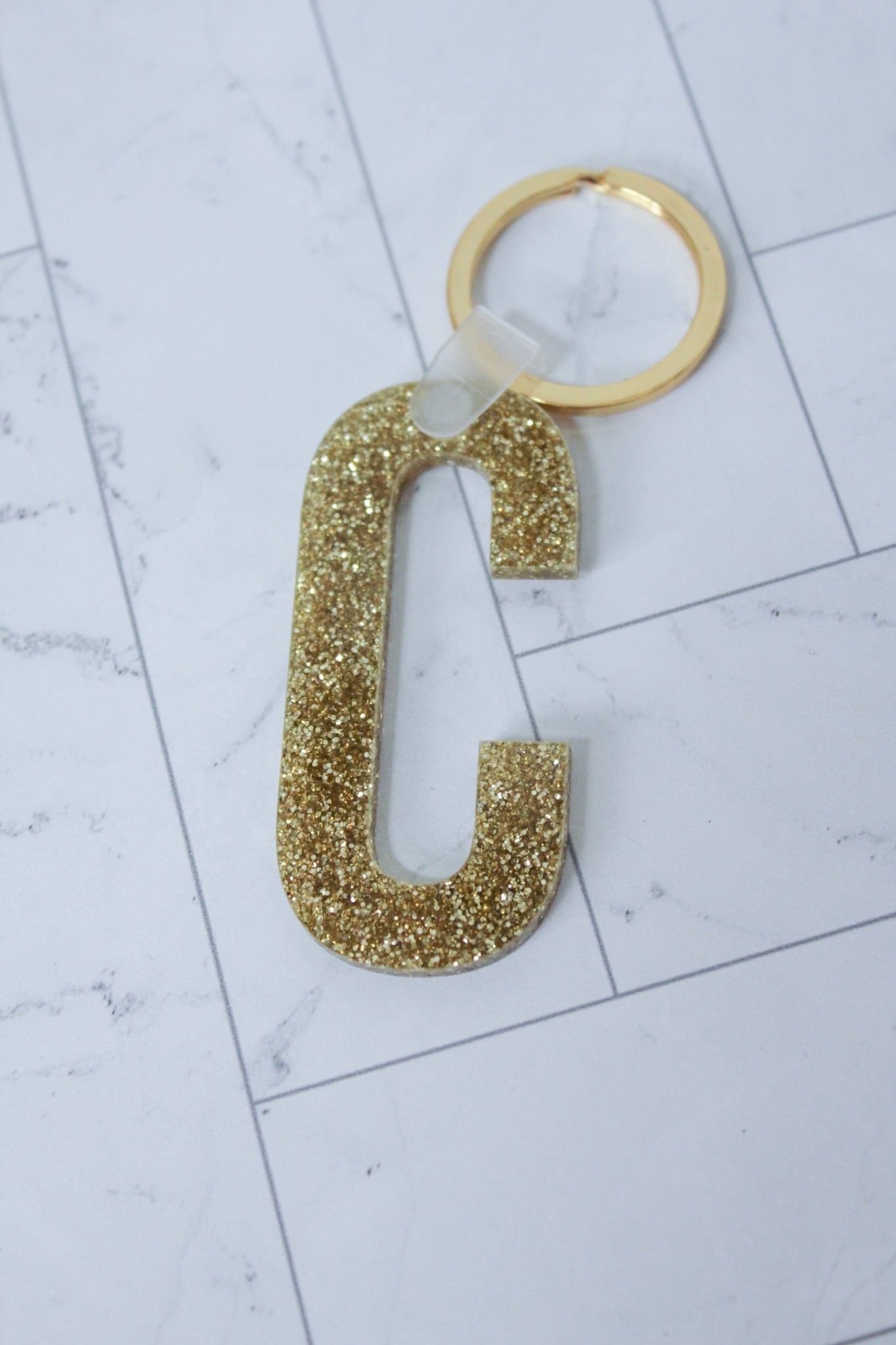 Acrylic Letter Keychain