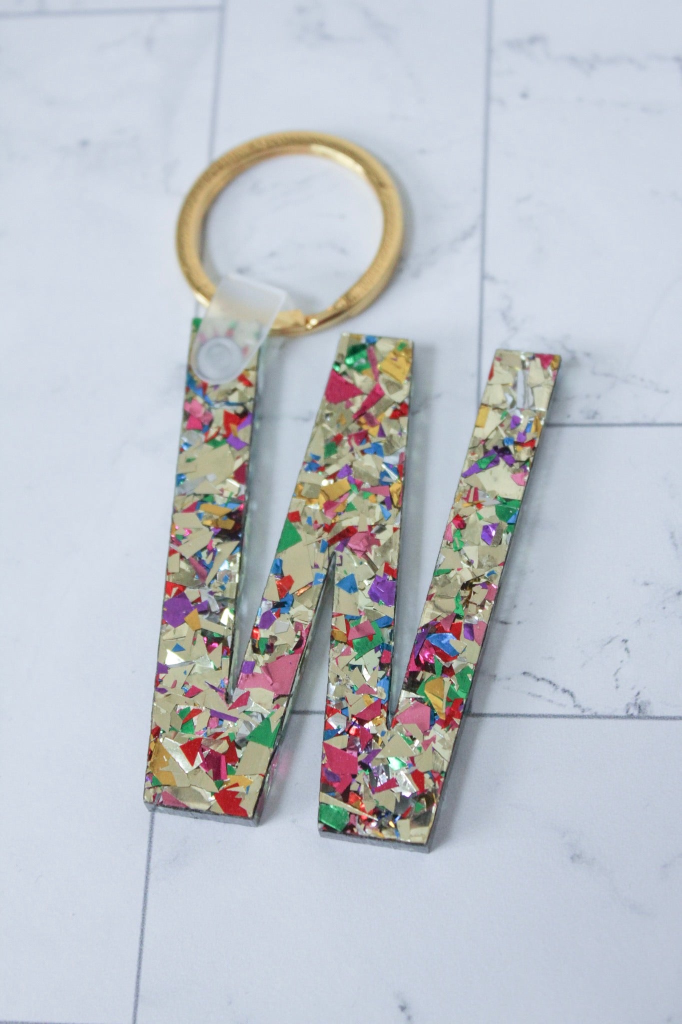 Acrylic Letter Keychain