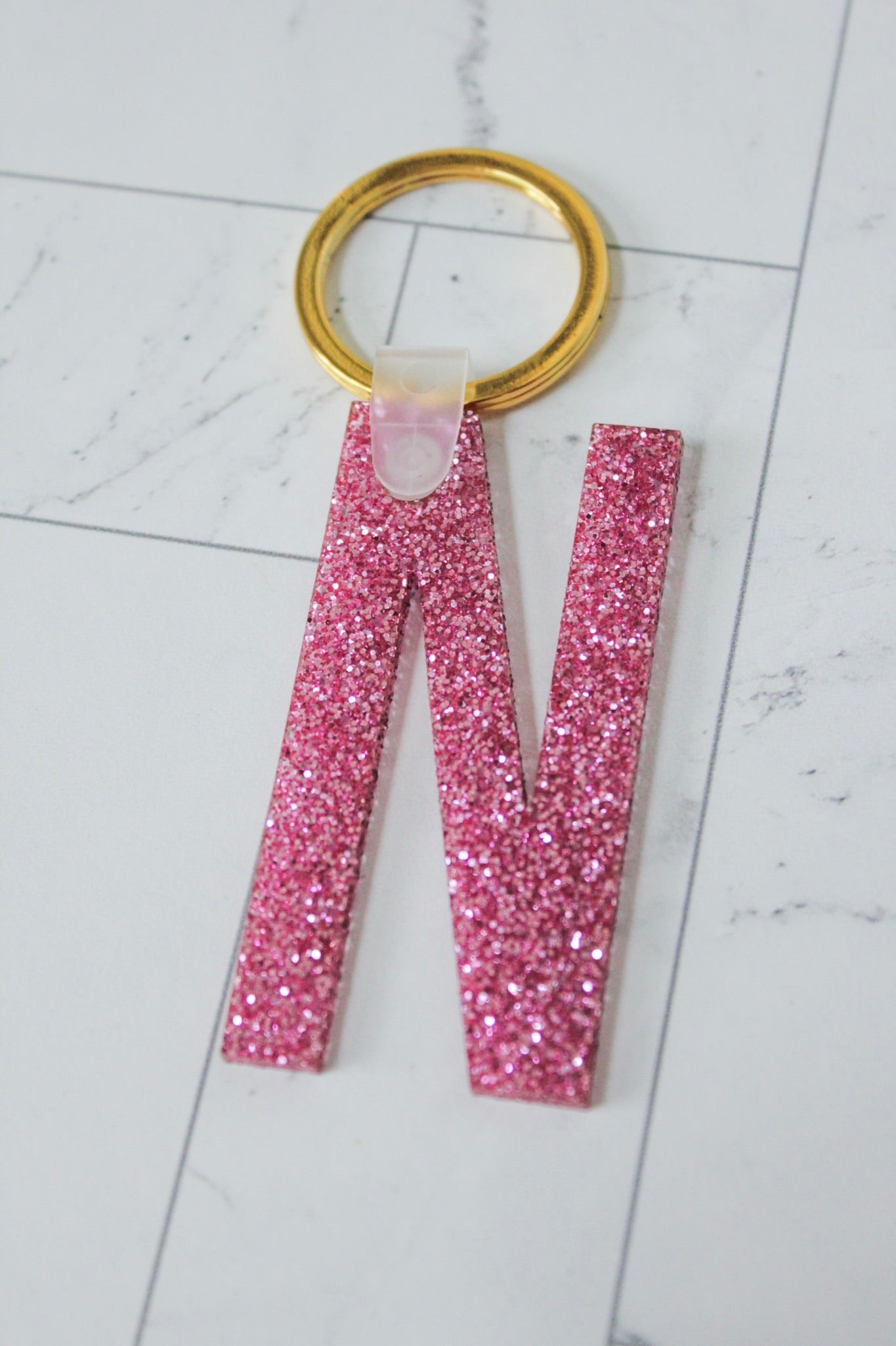 Acrylic Letter Keychain