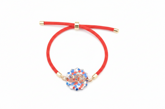 America250 Patriotic Confetti Bracelet