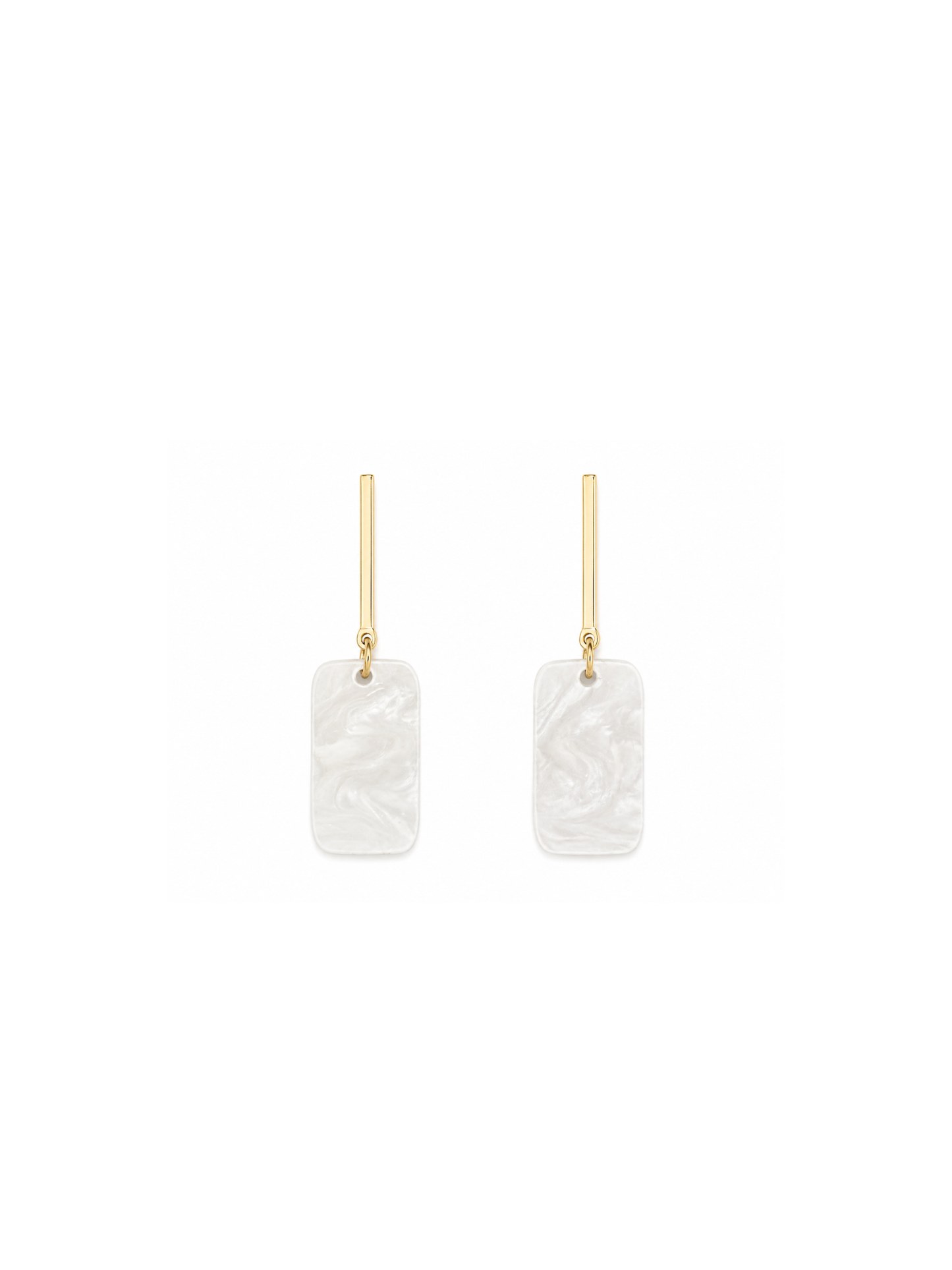 The Huxley - Drop Earrings - Rectangle