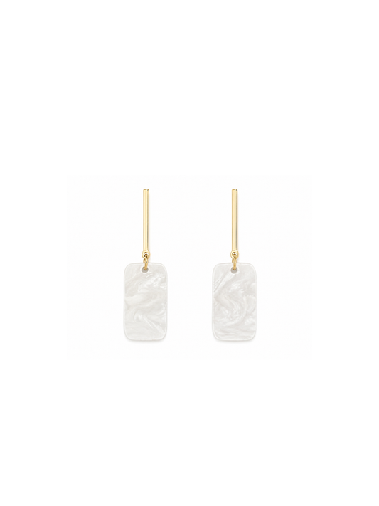 The Huxley - Drop Earrings - Rectangle