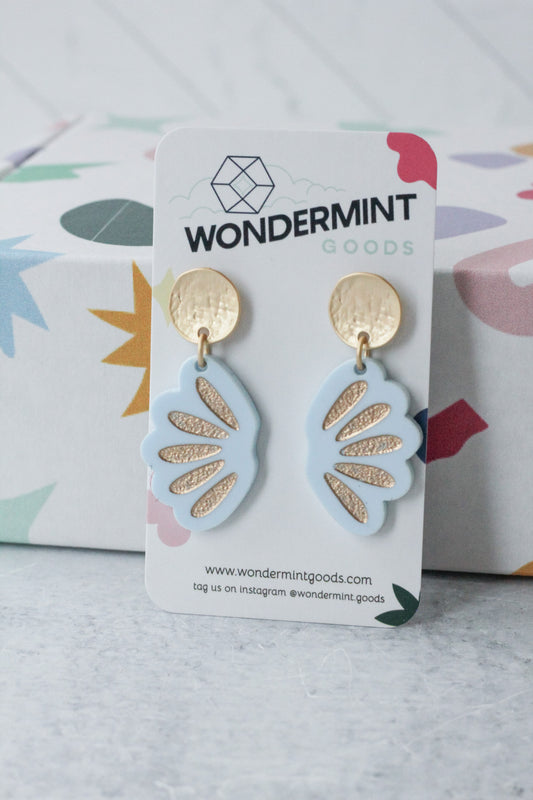 Butterfly Fan Earrings