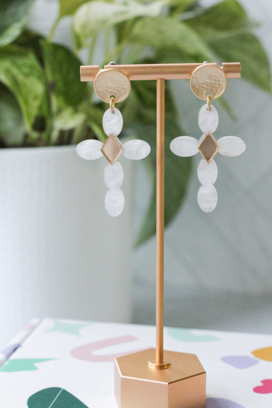 Cross Earrings