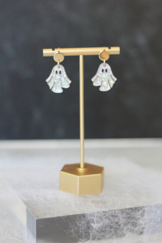 Kids Flowy Ghost Earrings