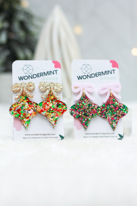 Confetti Ornament Acrylic Earrings