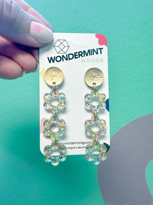Daisy Trio Earrings