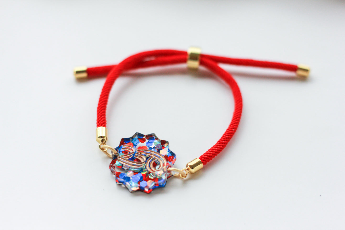 America250 Patriotic Confetti Bracelet