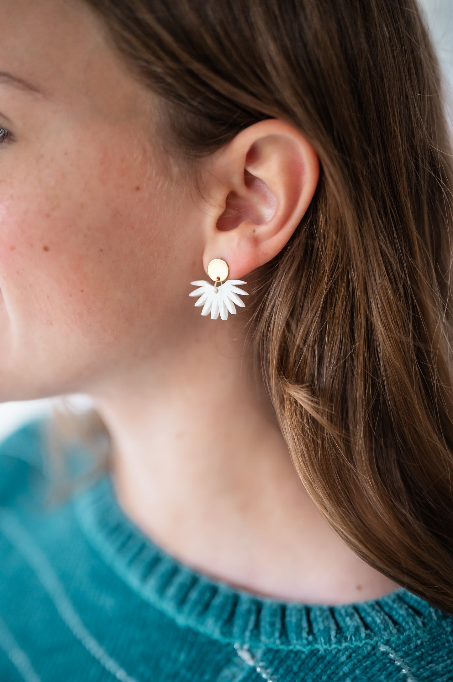 Mini Fan Earrings