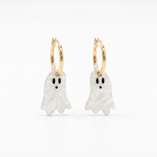 Pearl Ghost Hoops
