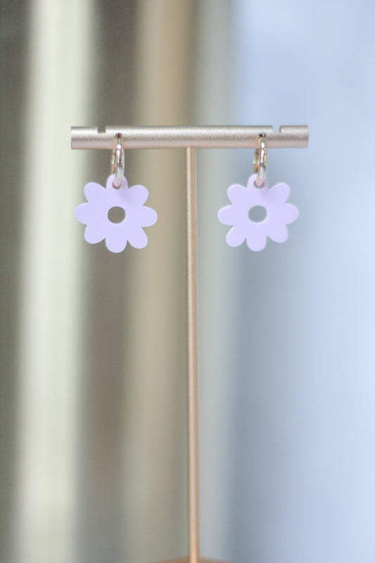 Huggie Hoop Charm Earrings