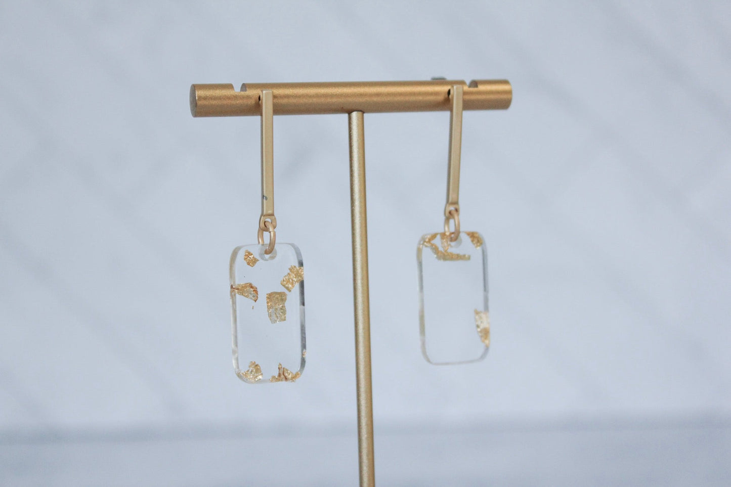 The Huxley - Drop Earrings - Rectangle