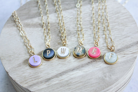 Initial Pendant Necklace