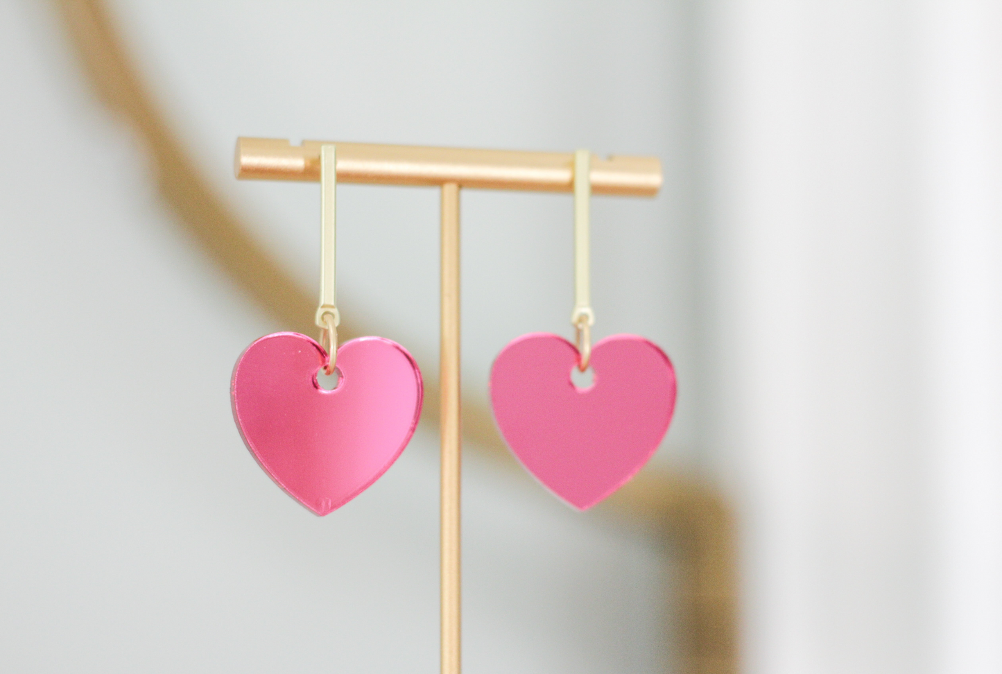 Heart Drop Earrings