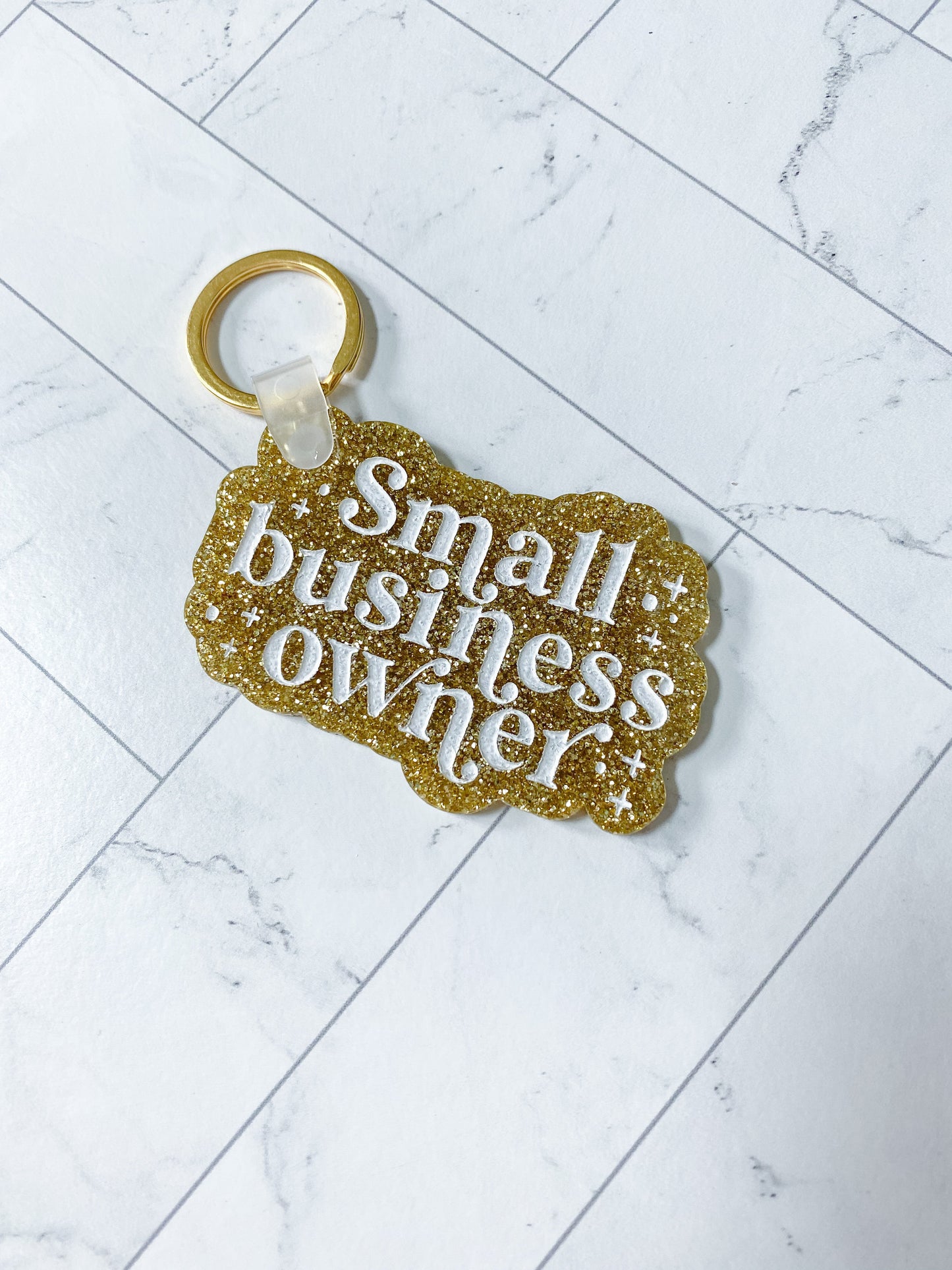 Small Business Owner Keychain