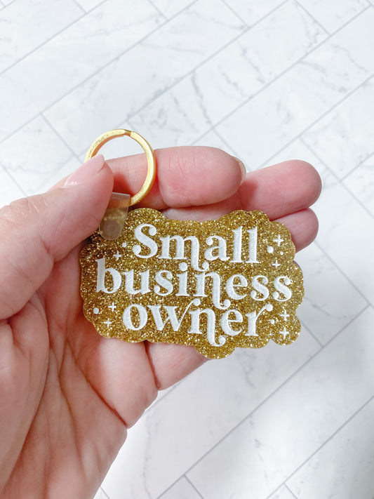 Small Business Owner Keychain